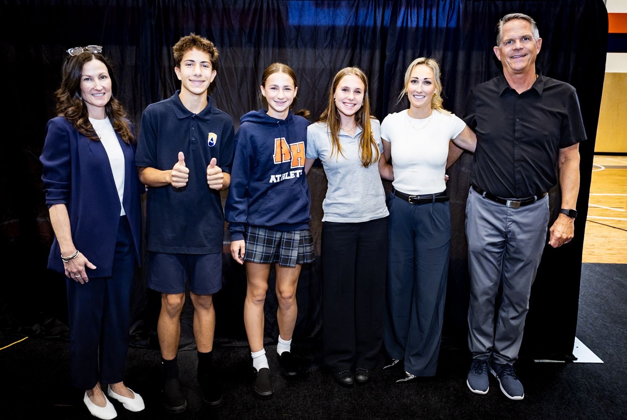 The NHL’s First Female Coach, Jessica Campbell,  Inspires Aberdeen Hall Community